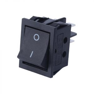 Off(On) Momentary Rectangle Rocker Switch DPST