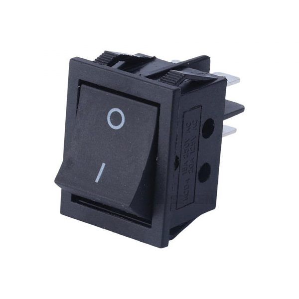 Off(On) Momentary Rectangle Rocker Switch DPST
